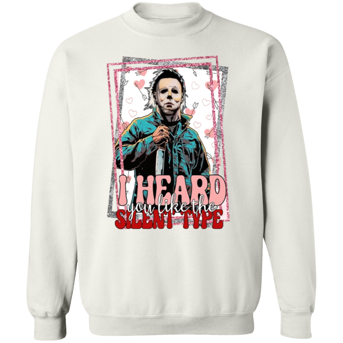 The Silent Type Pullover Sweatshirt