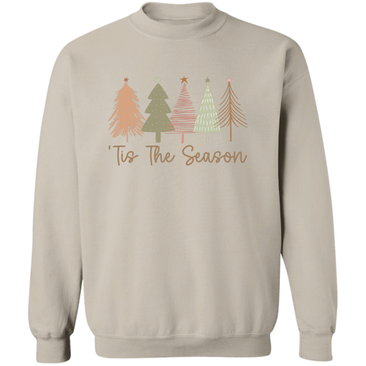 Merry and Bright Trees Pullover Sweatshirt