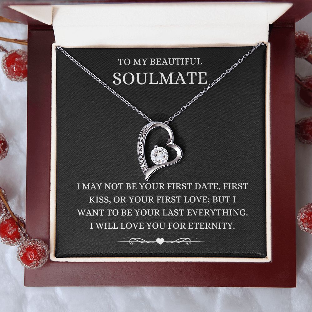 To My Beautiful Soulmate | Necklace For Soulmate | Forever Love Necklace