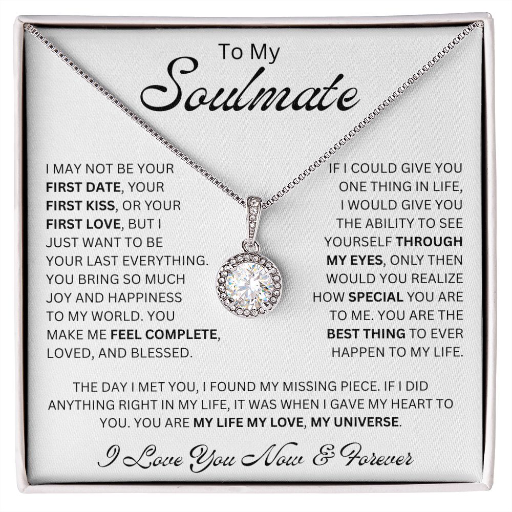 To My Soulmate | The Day I Met You | Eternal Hope Necklace