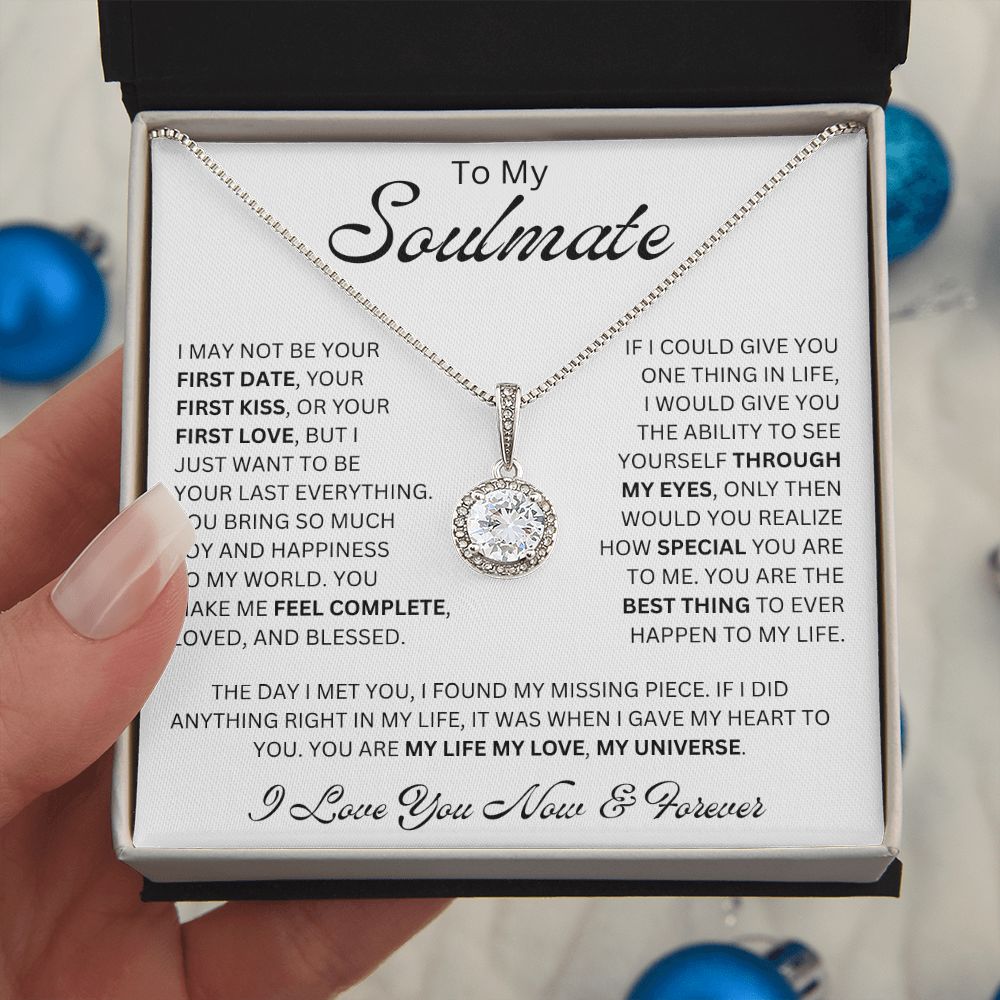 To My Soulmate | The Day I Met You | Eternal Hope Necklace