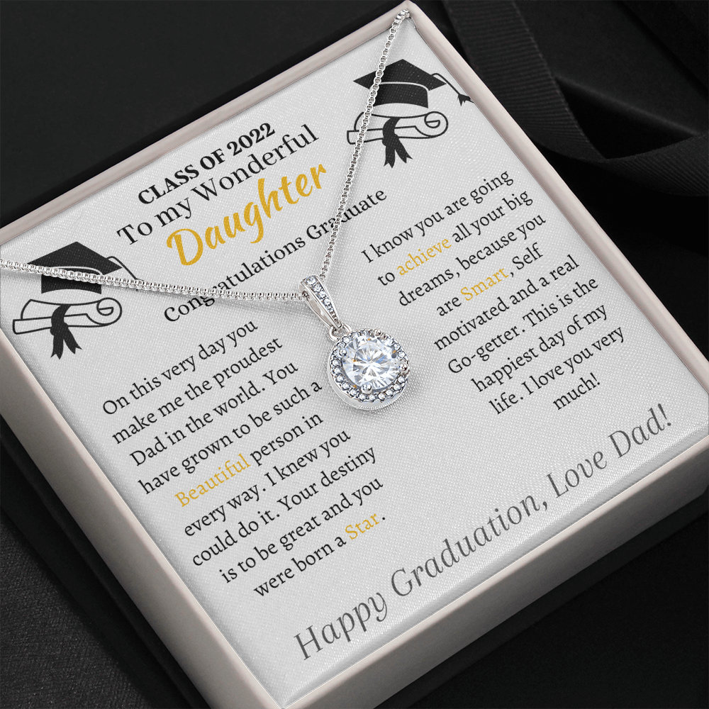HAPPY GRADUATION TO MY DAUGHTER | Eternal Hope Necklace