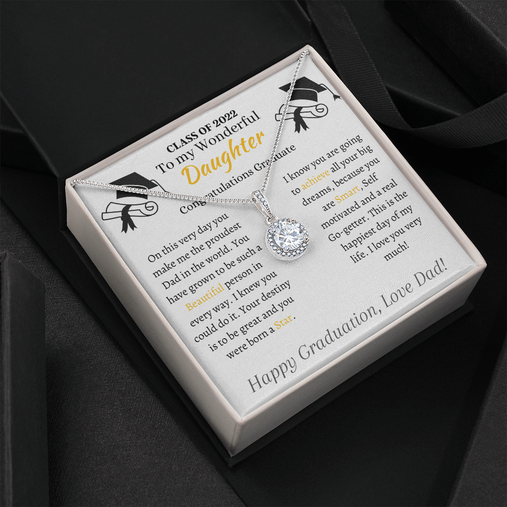 HAPPY GRADUATION TO MY DAUGHTER | Eternal Hope Necklace
