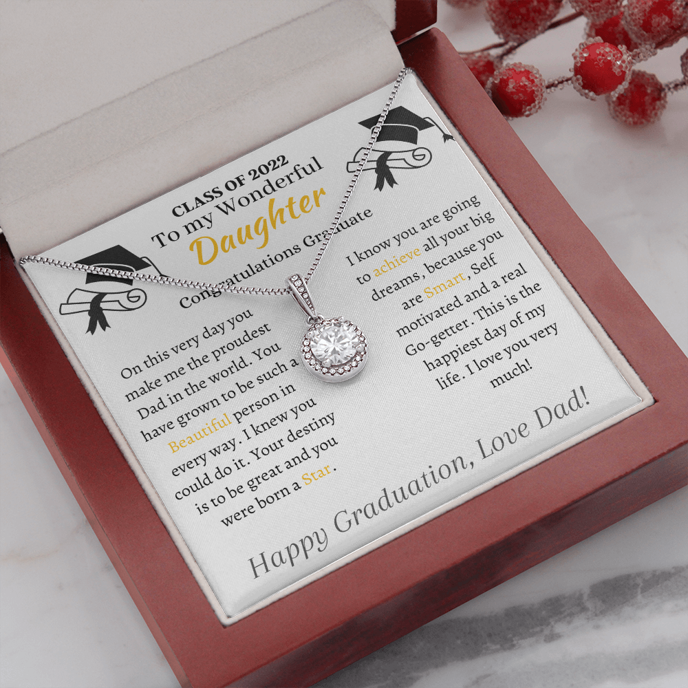 HAPPY GRADUATION TO MY DAUGHTER | Eternal Hope Necklace