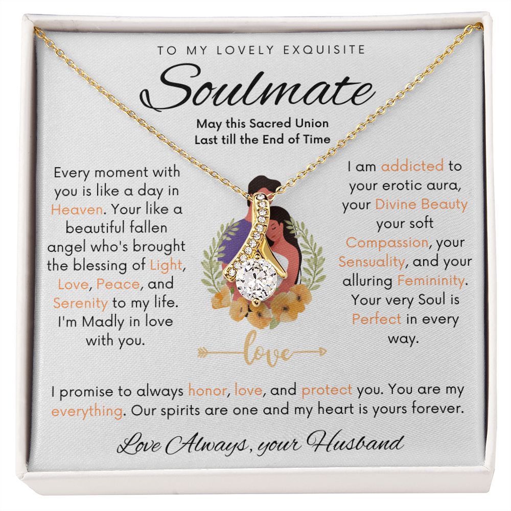 To My Soulmate | Alluring Beauty necklace | Necklace For Soulmate