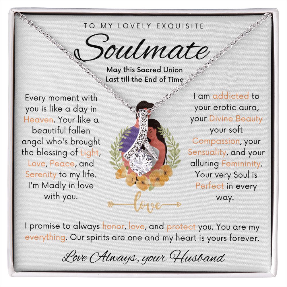 To My Soulmate | Alluring Beauty necklace | Necklace For Soulmate