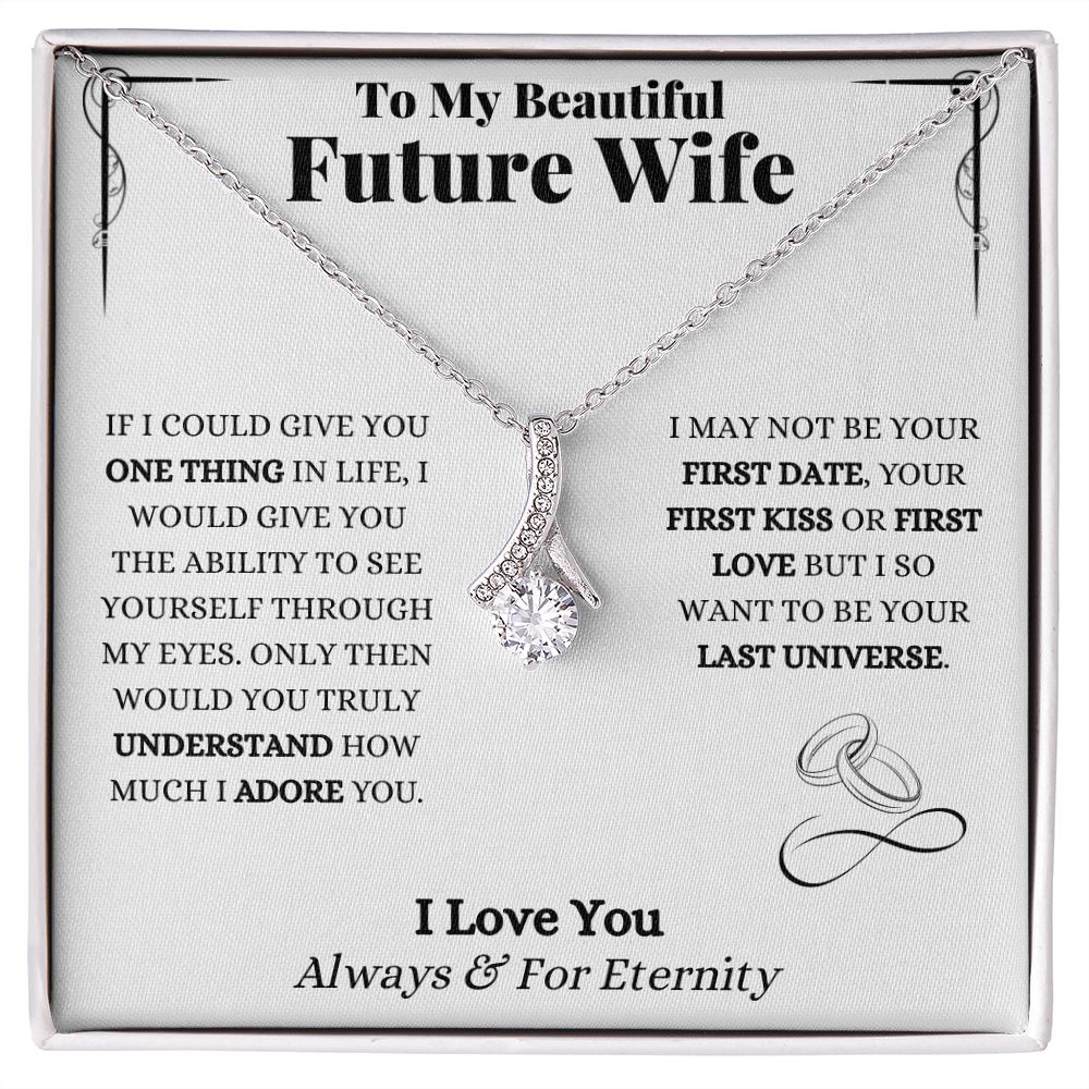 To My Future Wife | Alluring Beauty necklace | Necklace For Wife