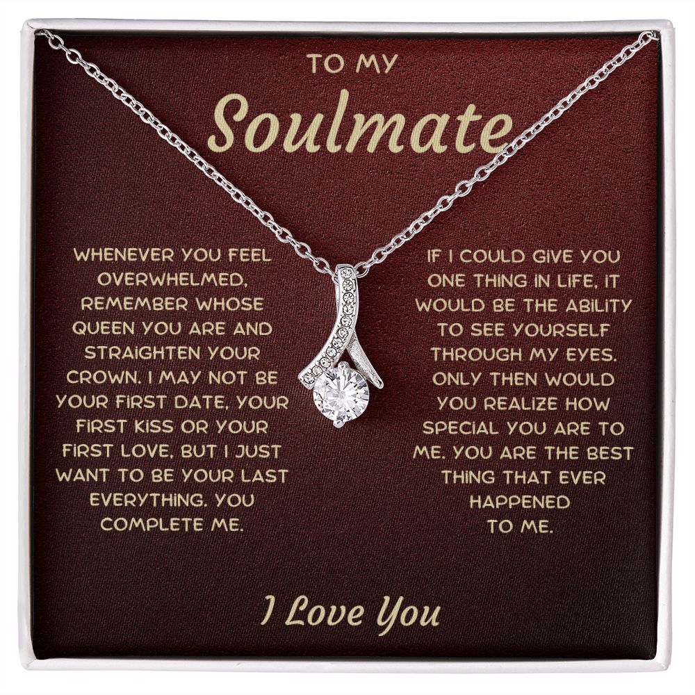 To My Soulmate | Alluring Beauty necklace | Necklace For Soulmate