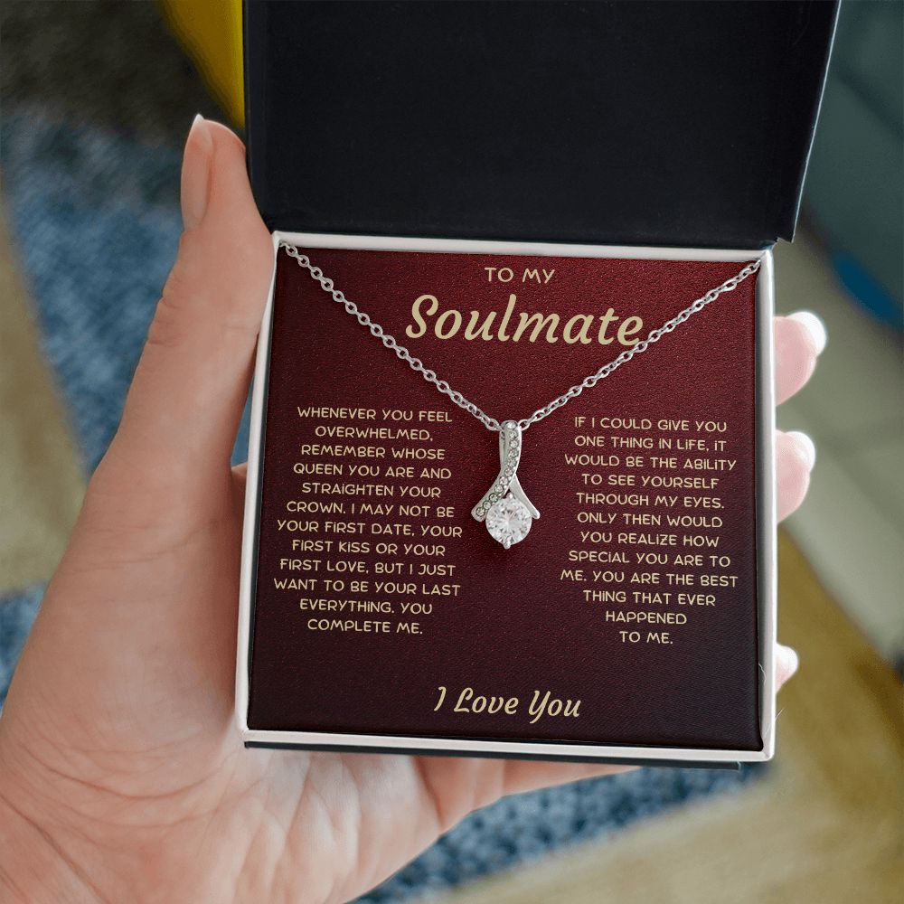 To My Soulmate | Alluring Beauty necklace | Necklace For Soulmate