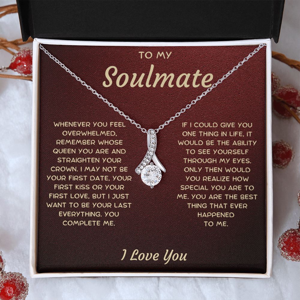 To My Soulmate | Alluring Beauty necklace | Necklace For Soulmate
