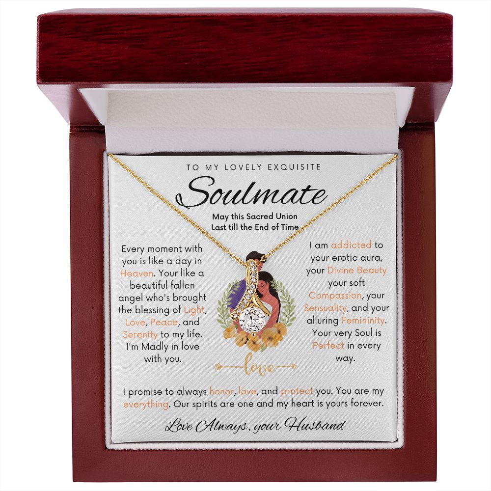 To My Soulmate | Alluring Beauty necklace | Necklace For Soulmate