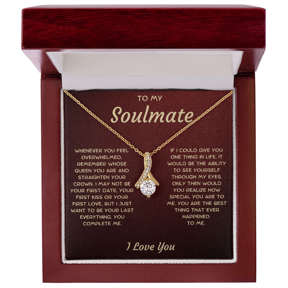 To My Soulmate | Alluring Beauty necklace | Necklace For Soulmate