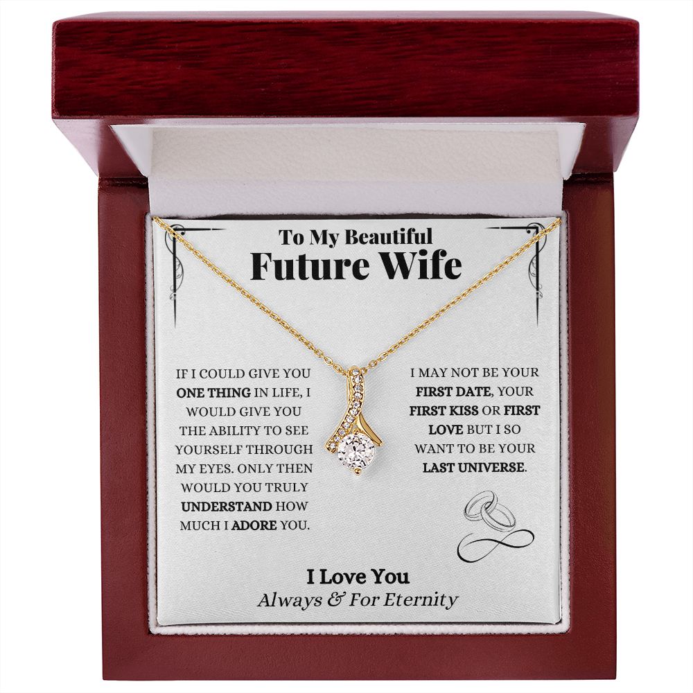 To My Future Wife | Alluring Beauty necklace | Necklace For Wife