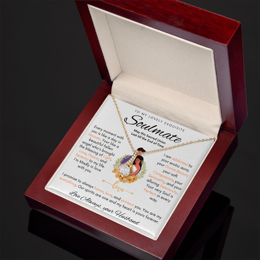 To My Soulmate | Alluring Beauty necklace | Necklace For Soulmate
