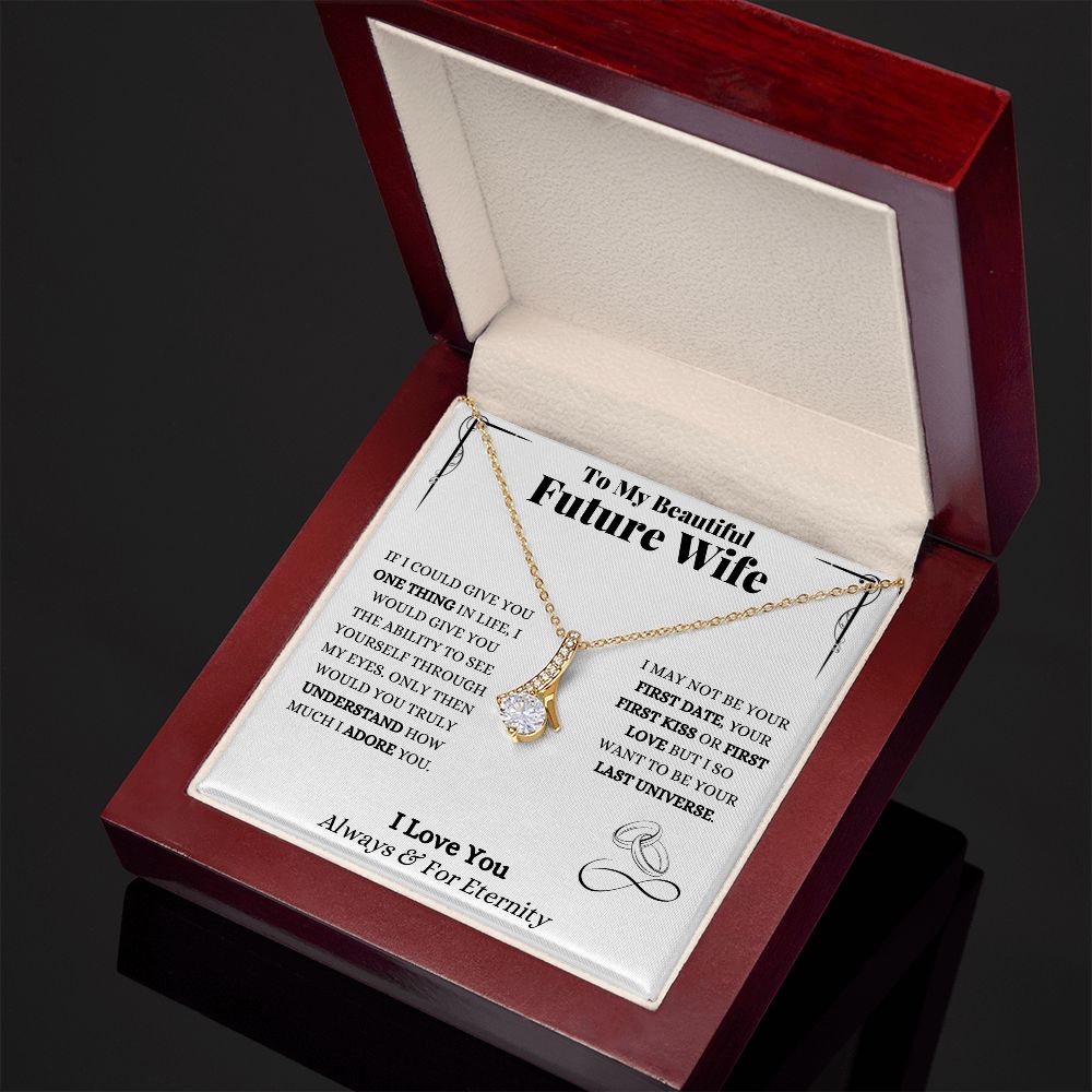 To My Future Wife | Alluring Beauty necklace | Necklace For Wife