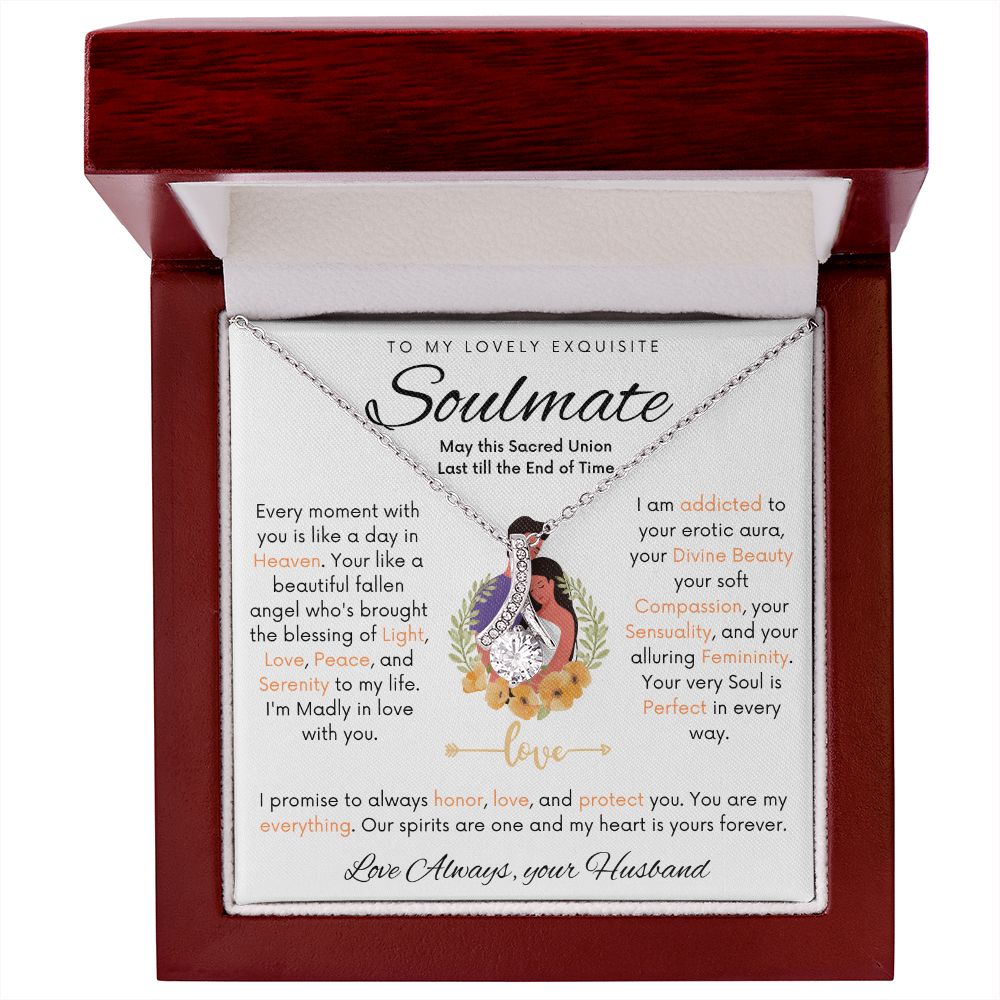 To My Soulmate | Alluring Beauty necklace | Necklace For Soulmate