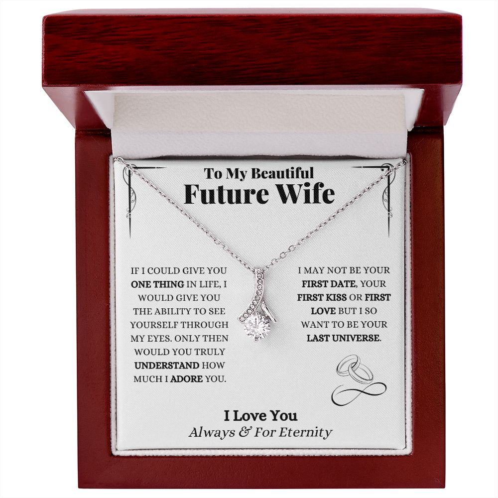To My Future Wife | Alluring Beauty necklace | Necklace For Wife