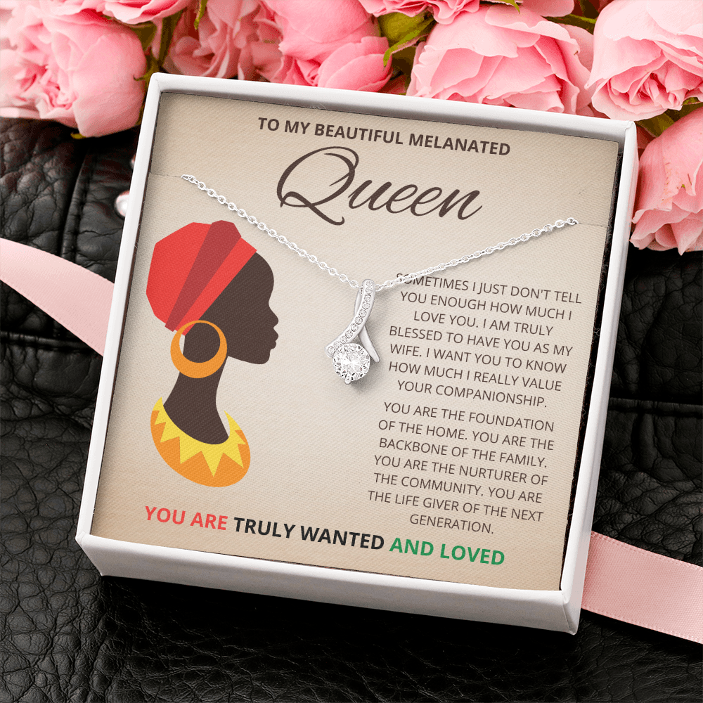 TO MY QUEEN | ALLURING BEAUTY necklace