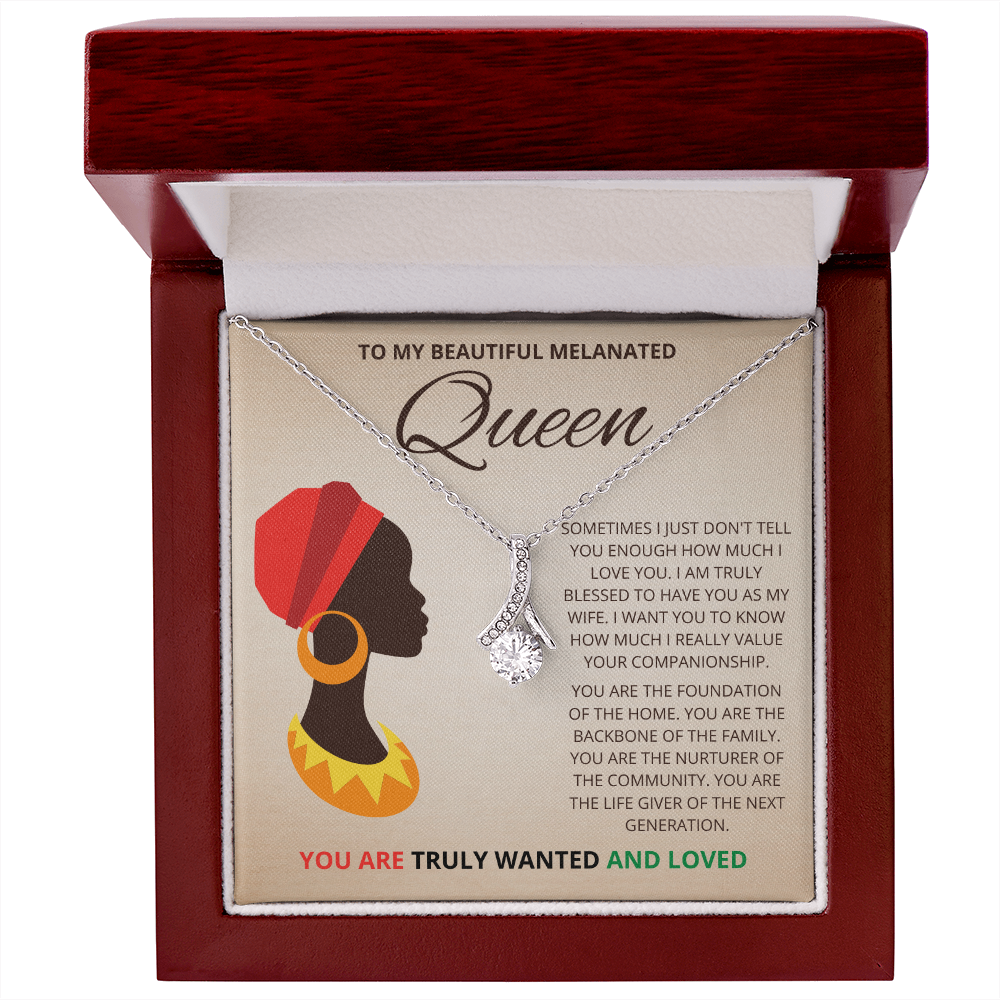 TO MY QUEEN | ALLURING BEAUTY necklace